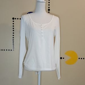 🌟 3 for $15 Deal! 🌟Shein White long sleeve top XL 12